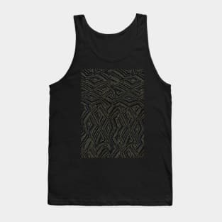 African Print Pattern Tank Top